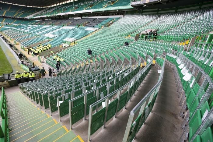 Celtic Park Rail Seating